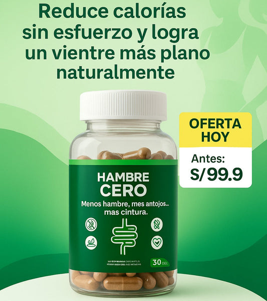HAMBRE CERO - Adelgaza hasta 10 kilos